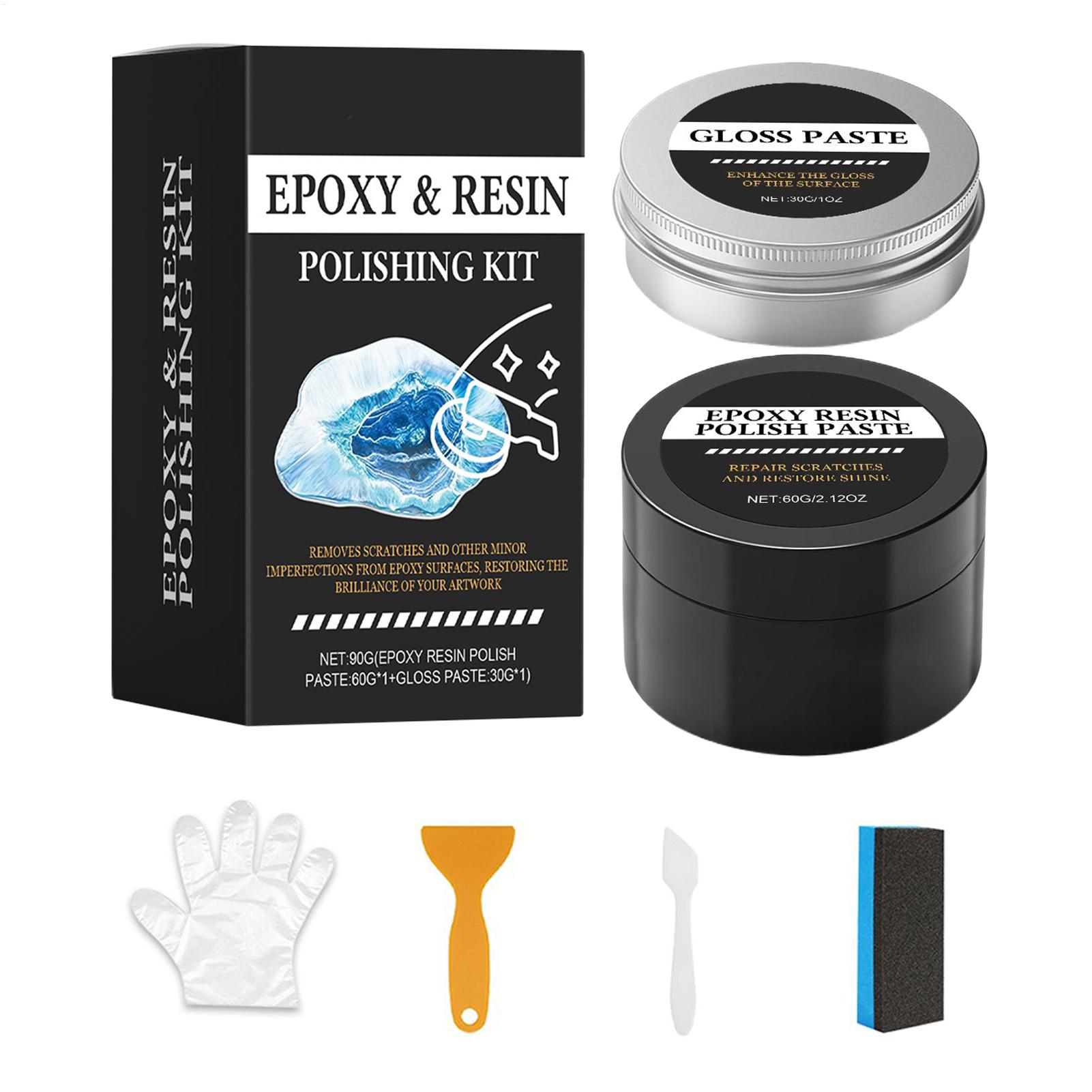 Resin Art Epoxy - Глянцевая полировальная паста из эпоксидной смолы,