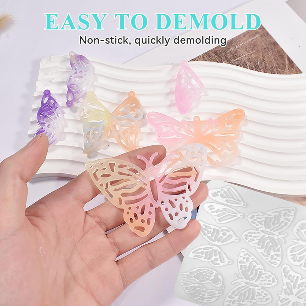 Resin Art Earrings Kit - Набор форм для сережек из смолы