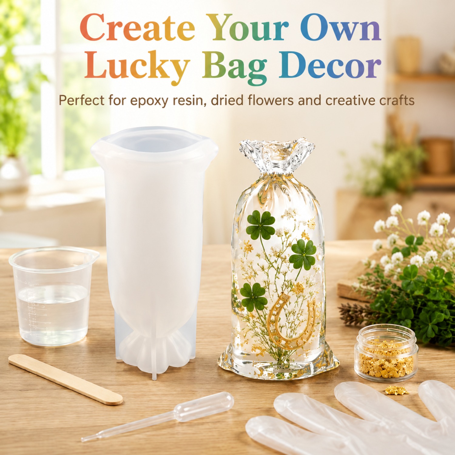 Resin Art Epoxy - Силиконовые формы Lucky Bag для эпоксидной