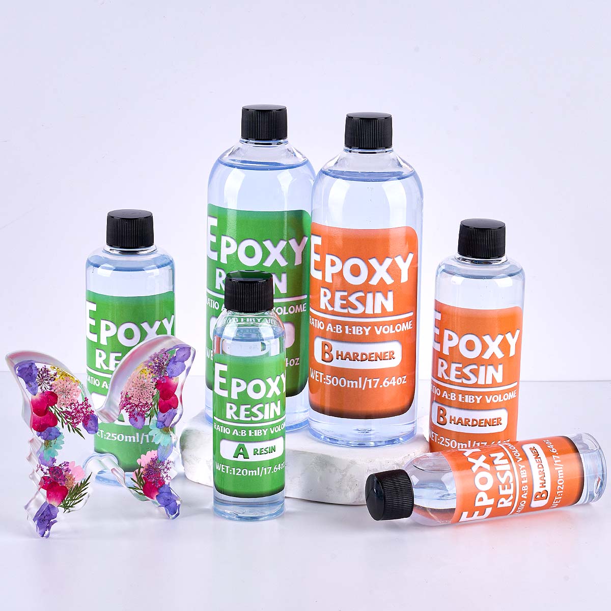 Комплект эпоксидной смолы соот – обзор и цена Resin Art Epoxy