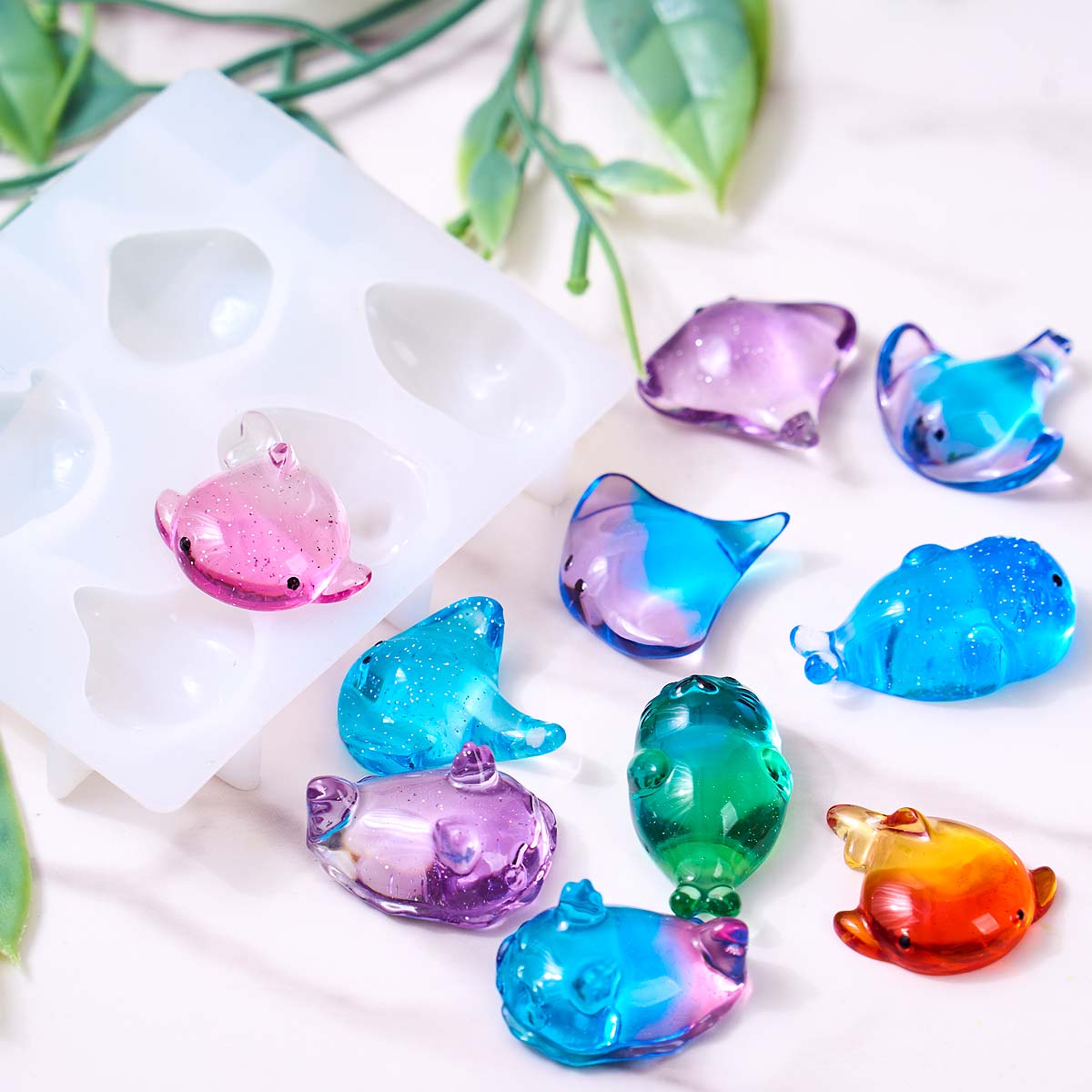 3D-форма из силикона «Манта» в – обзор и цена Resin Art Epoxy