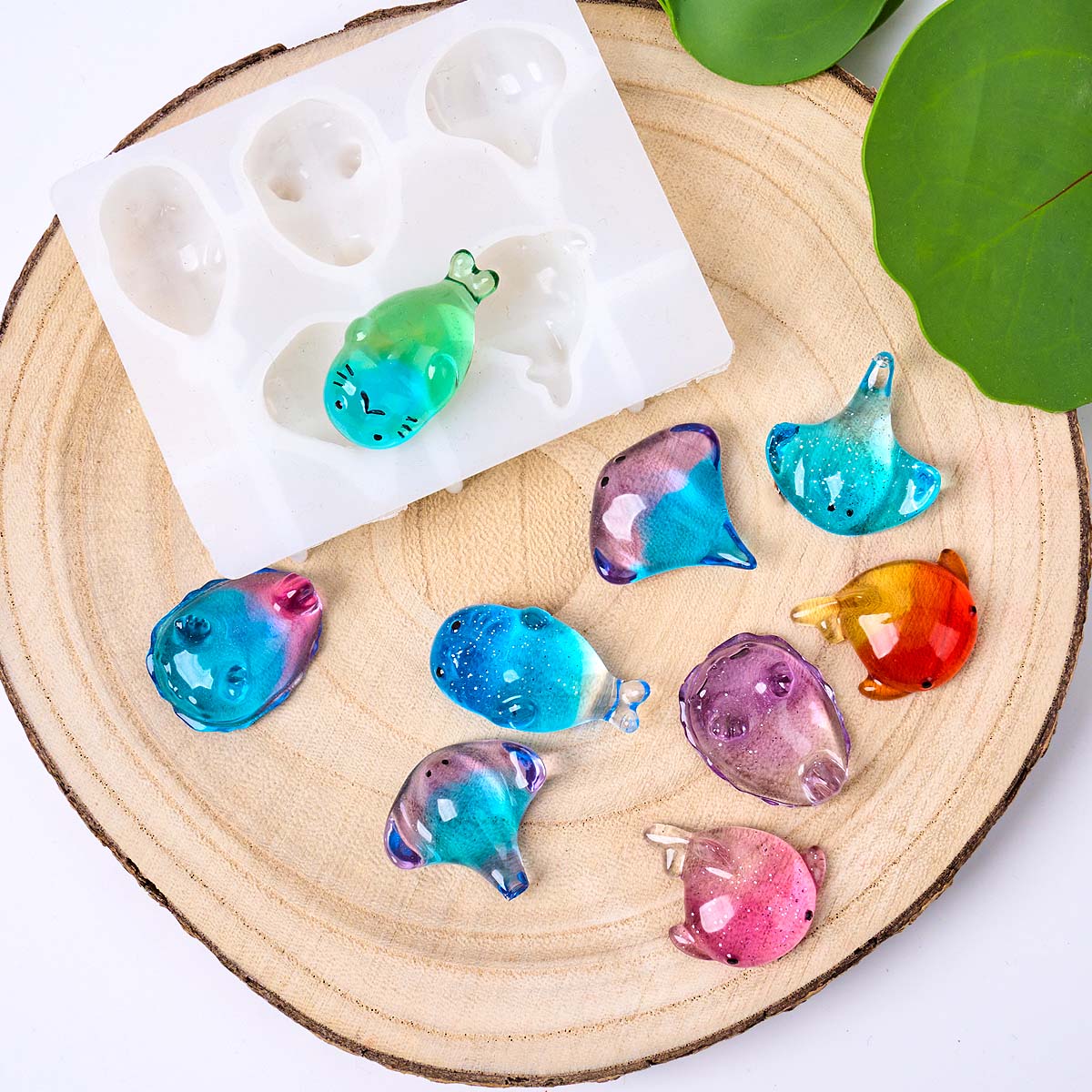 3D-форма из силикона «Манта» в – обзор и цена Resin Art Epoxy