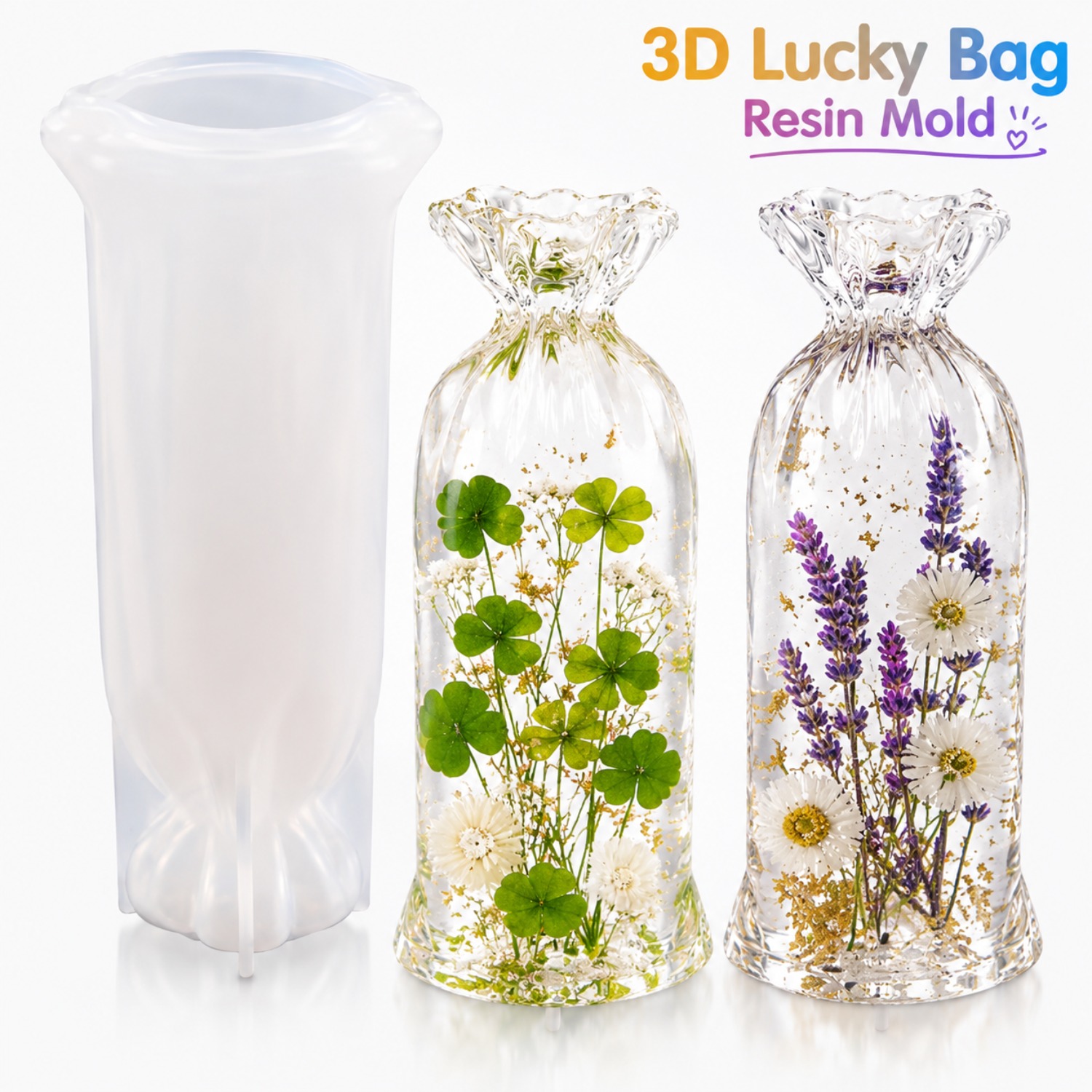 Силиконовые формы Lucky Bag дл – обзор и цена Resin Art Epoxy